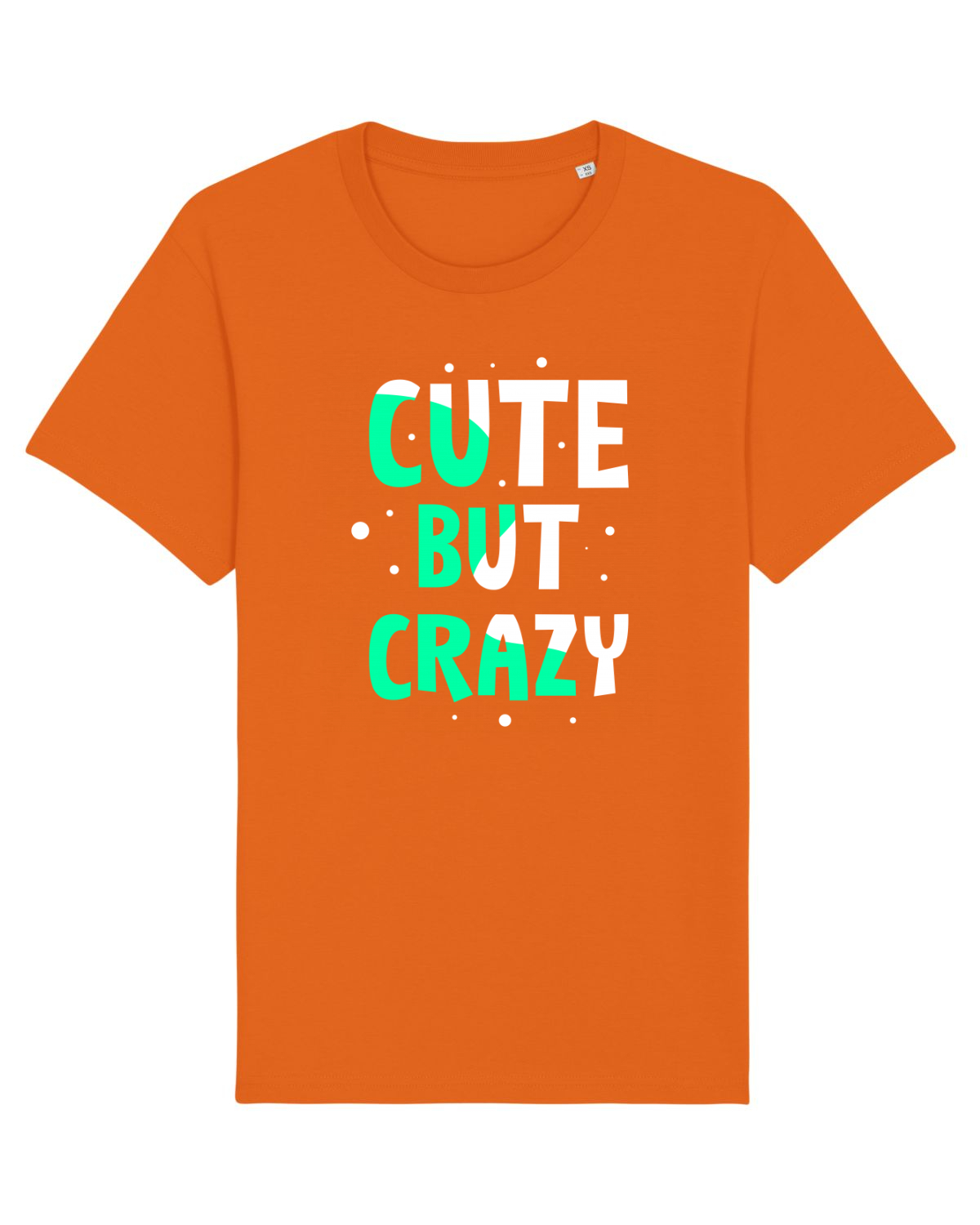 Tricou mânecă scurtă Unisex Rocker Bright Orange