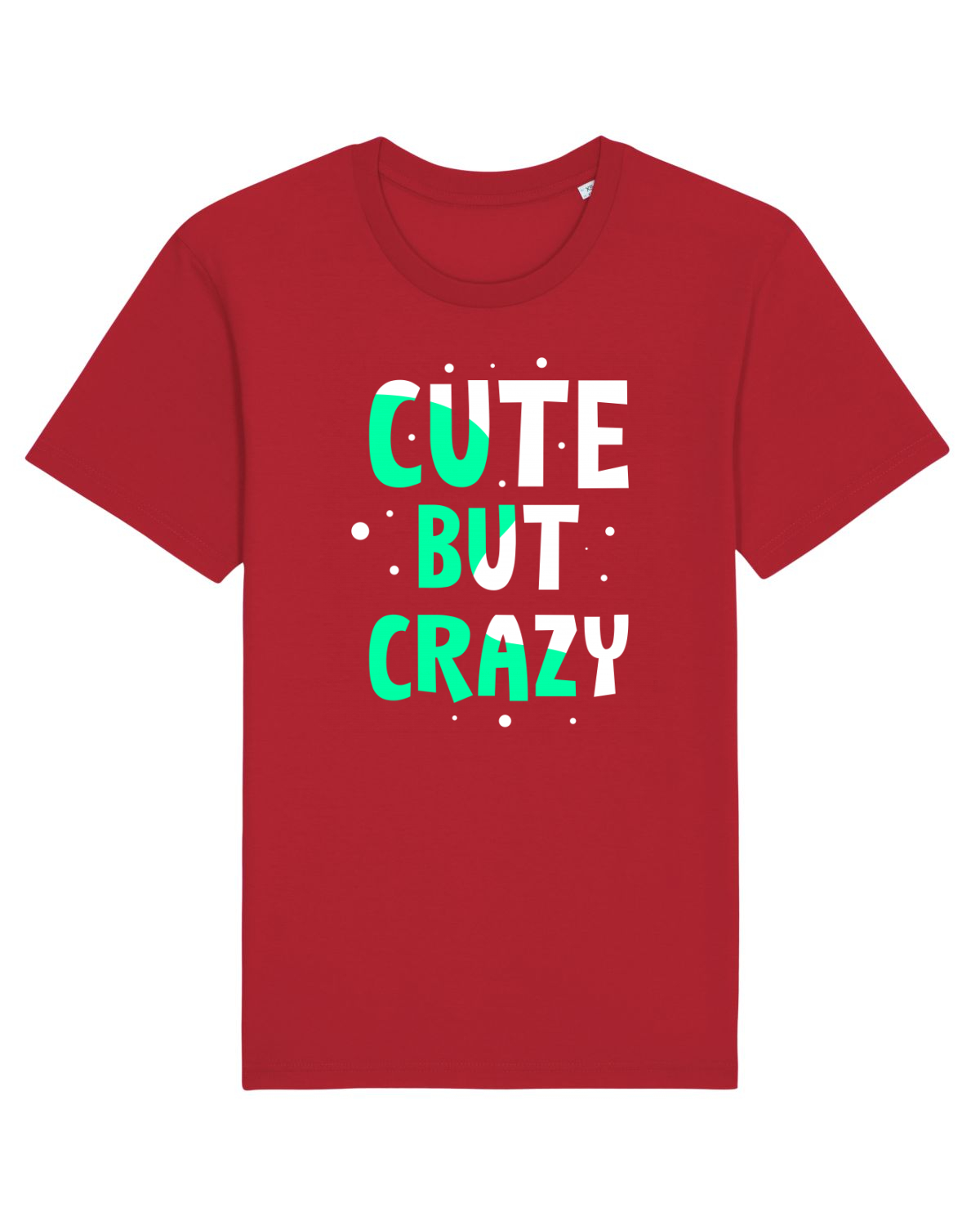 Tricou mânecă scurtă Unisex Rocker Red