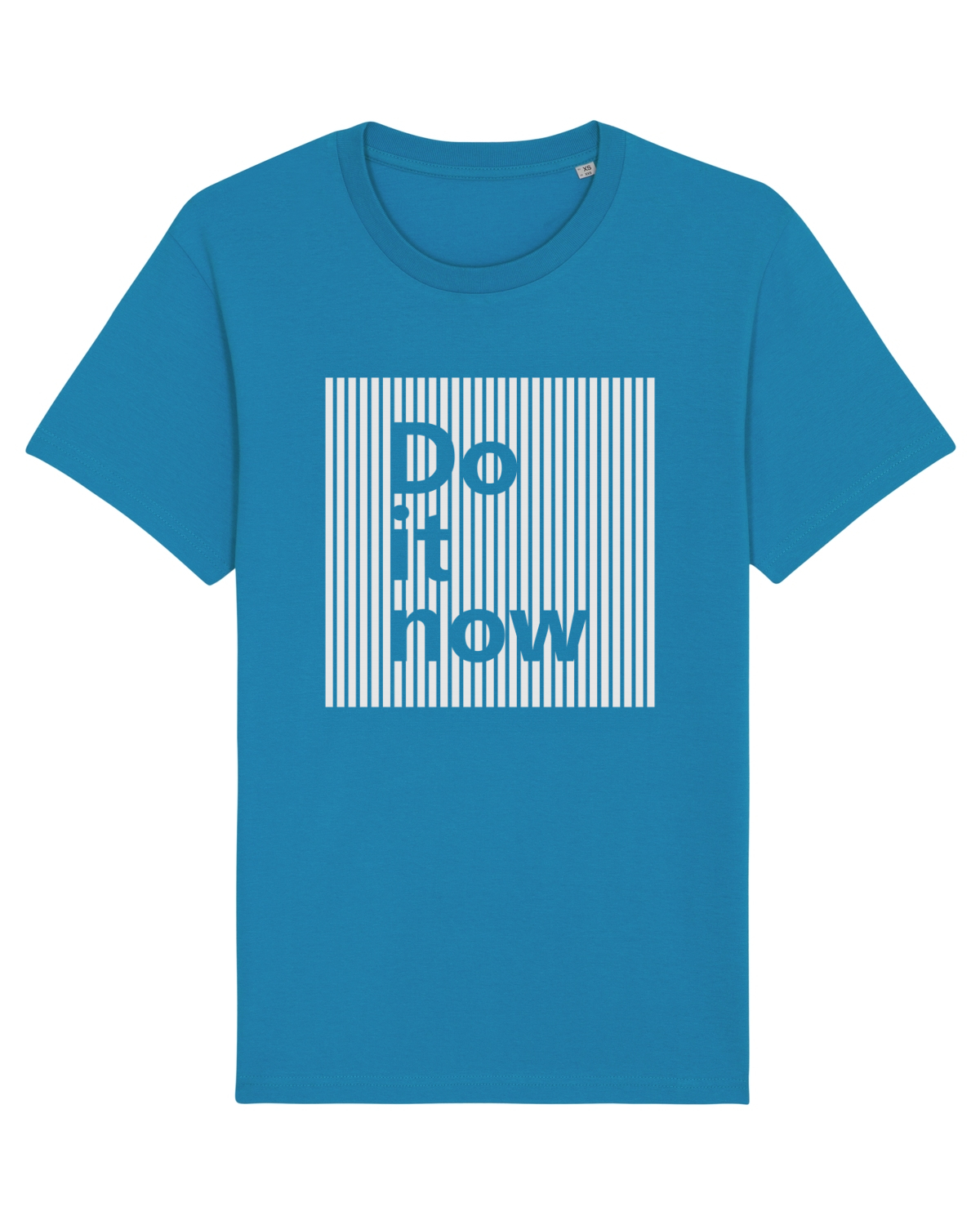 Tricou mânecă scurtă Unisex Rocker Azur