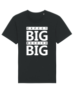 Expect Big Receive Big Tricou mânecă scurtă Unisex Rocker