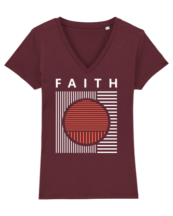 Faith Burgundy