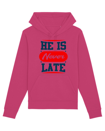 He Is Never Late Raspberry