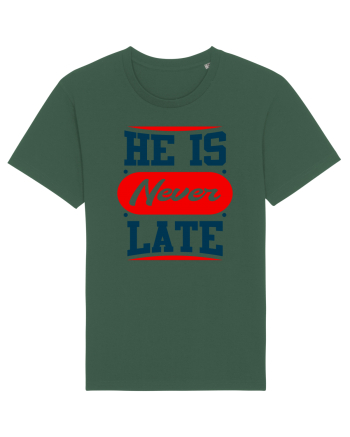 He Is Never Late Bottle Green