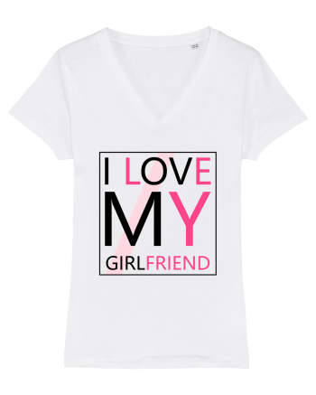 I Love My Girlfriend White