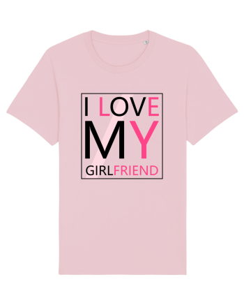 I Love My Girlfriend Cotton Pink