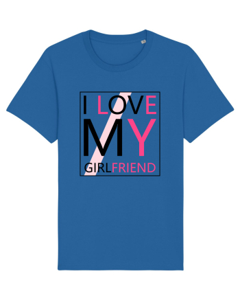 I Love My Girlfriend Royal Blue