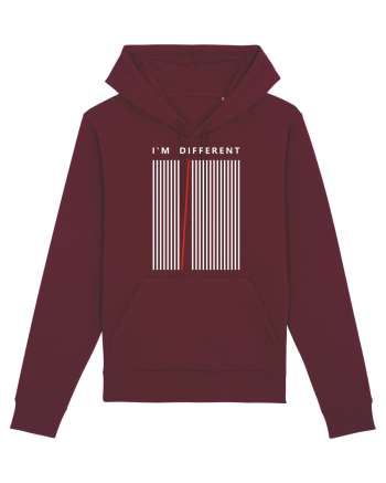 I'm Different Burgundy