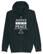 Justice for Peace Hanorac cu fermoar Unisex Connector