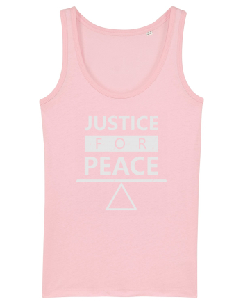 Justice for Peace Cotton Pink