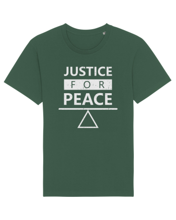 Justice for Peace Bottle Green