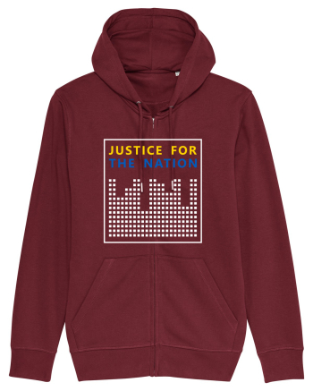 Justice for the Nation Burgundy