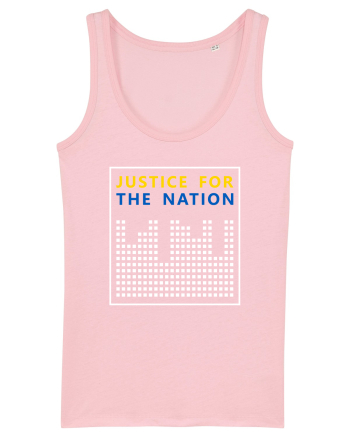 Justice for the Nation Cotton Pink