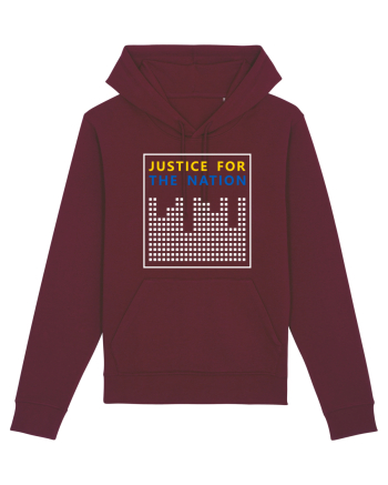 Justice for the Nation Burgundy