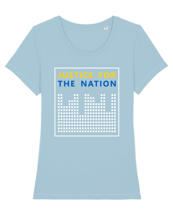 Justice for the Nation Sky Blue
