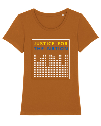 Justice for the Nation Roasted Orange