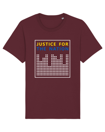 Justice for the Nation Burgundy