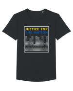 Justice for the Nation Tricou mânecă scurtă guler larg Bărbat Skater