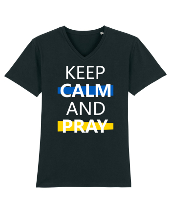 Keep Calm And Pray Black