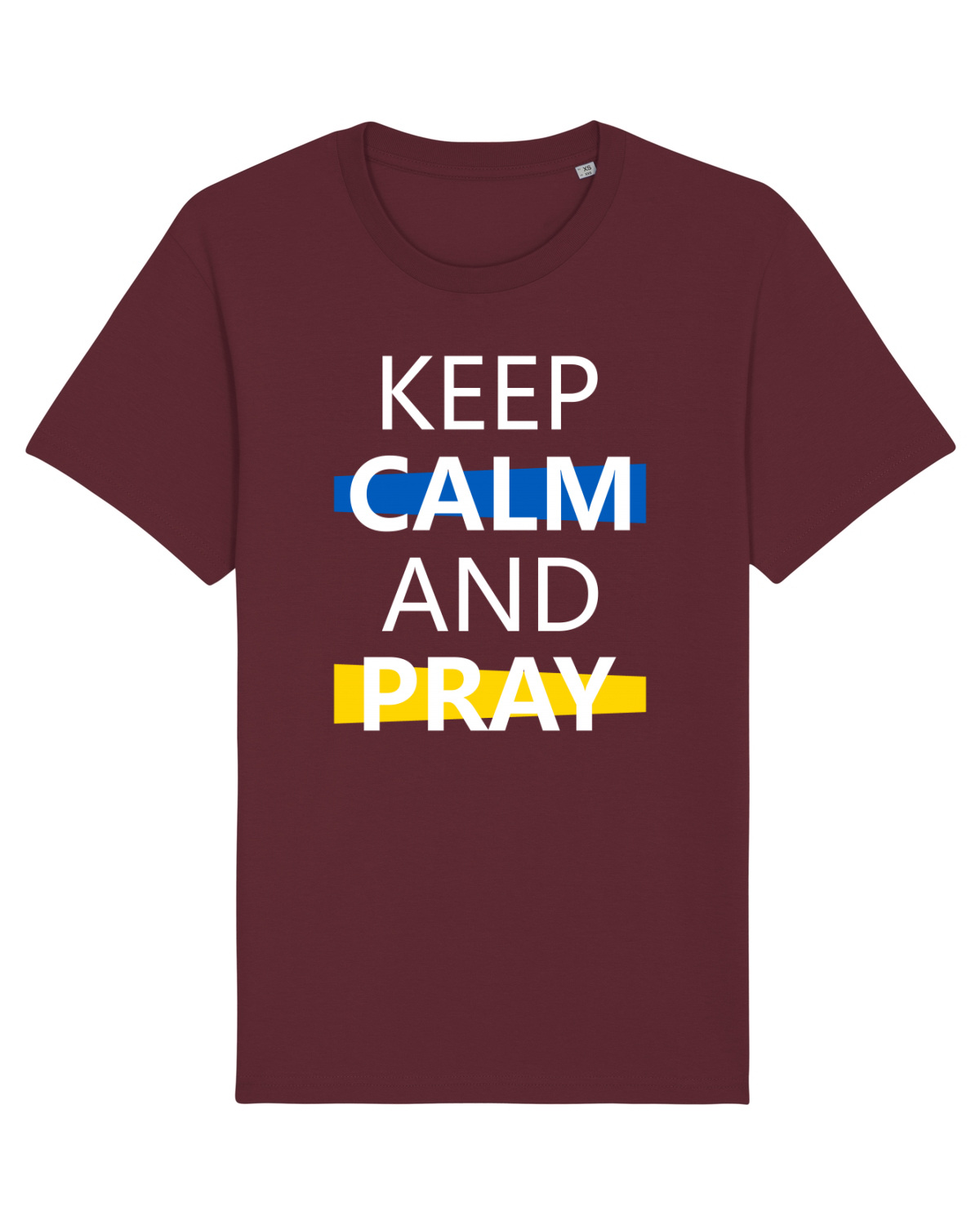 Tricou mânecă scurtă Unisex Rocker Burgundy