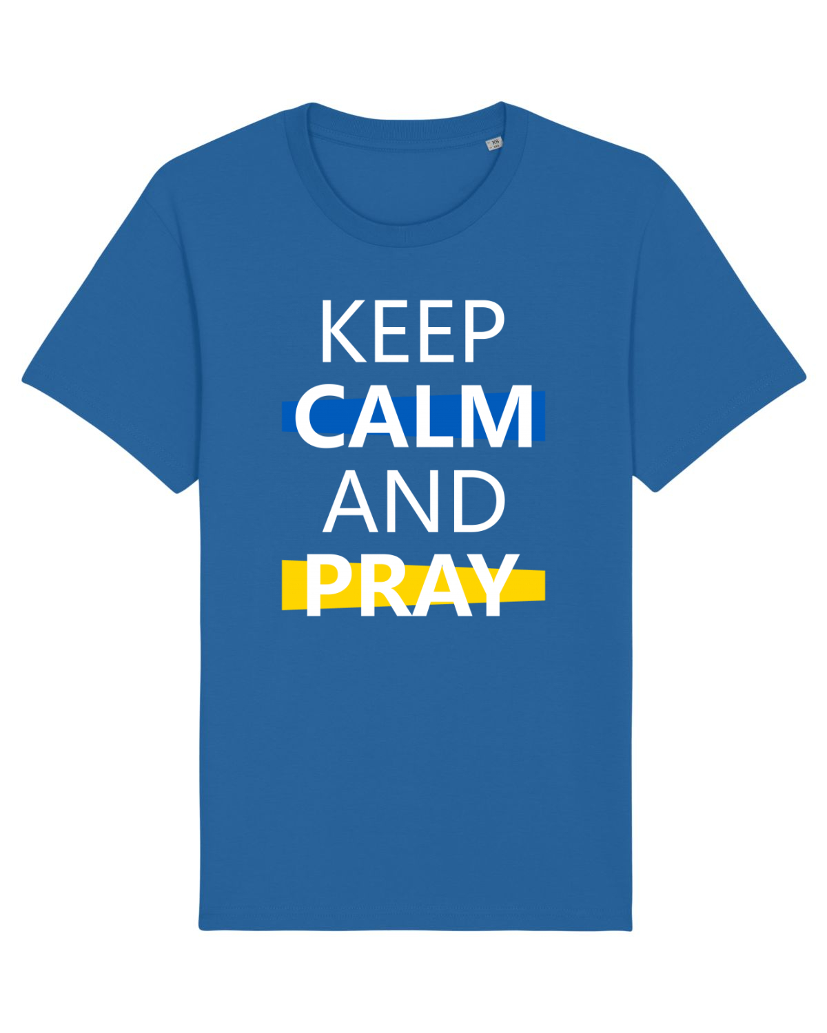 Tricou mânecă scurtă Unisex Rocker Royal Blue