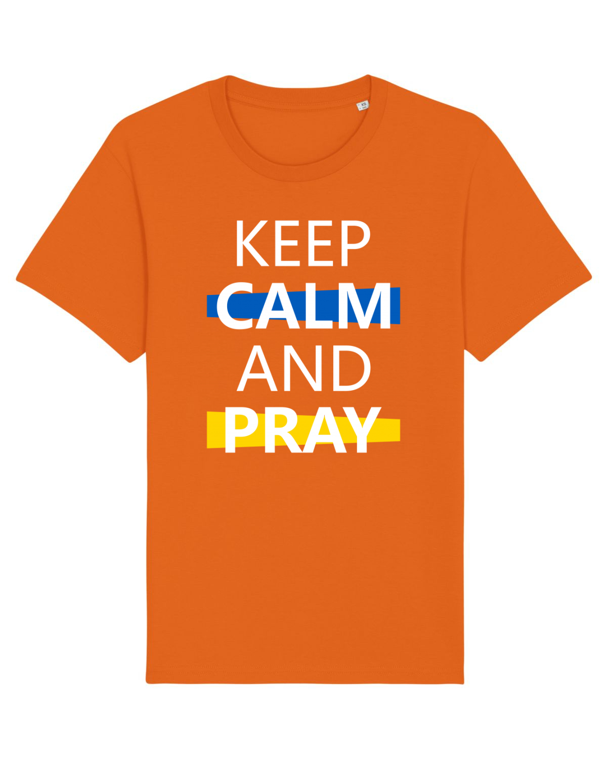 Tricou mânecă scurtă Unisex Rocker Bright Orange
