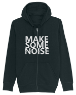 Make Some Noise Hanorac cu fermoar Unisex Connector