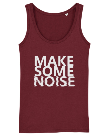 Make Some Noise Burgundy