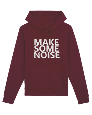 Make Some Noise Burgundy