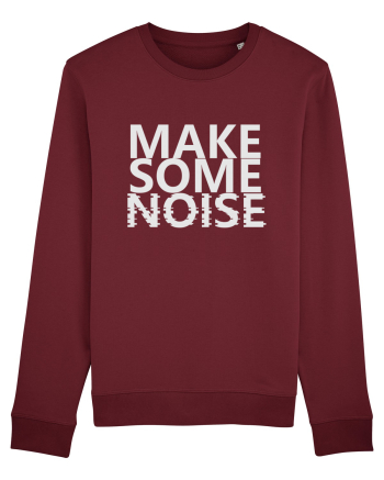 Make Some Noise Burgundy