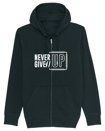 Never Give Up Black