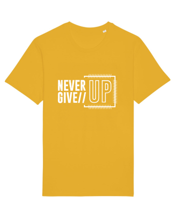 Never Give Up Spectra Yellow
