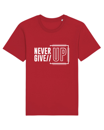 Never Give Up Red