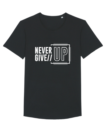 Never Give Up Black