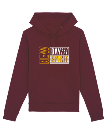 New Day New Spirit Burgundy