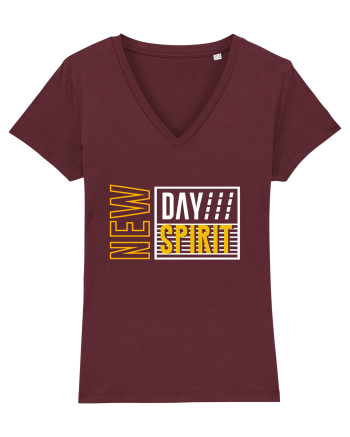 New Day New Spirit Burgundy