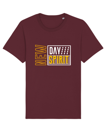 New Day New Spirit Burgundy