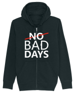 No Bad Days Hanorac cu fermoar Unisex Connector