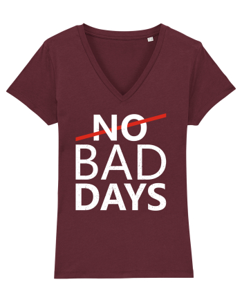 No Bad Days Burgundy