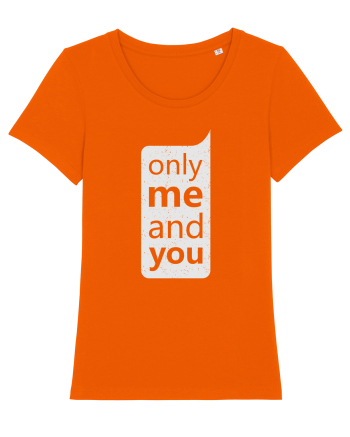 Only Me And You Bright Orange