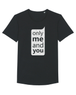 Only Me And You Tricou mânecă scurtă guler larg Bărbat Skater
