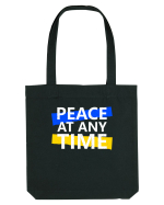 Peace At Any Time Stop War Sacoșă textilă