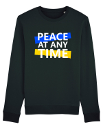 Peace At Any Time Stop War Bluză mânecă lungă Unisex Rise