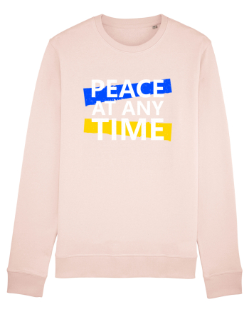 Peace At Any Time Stop War Candy Pink