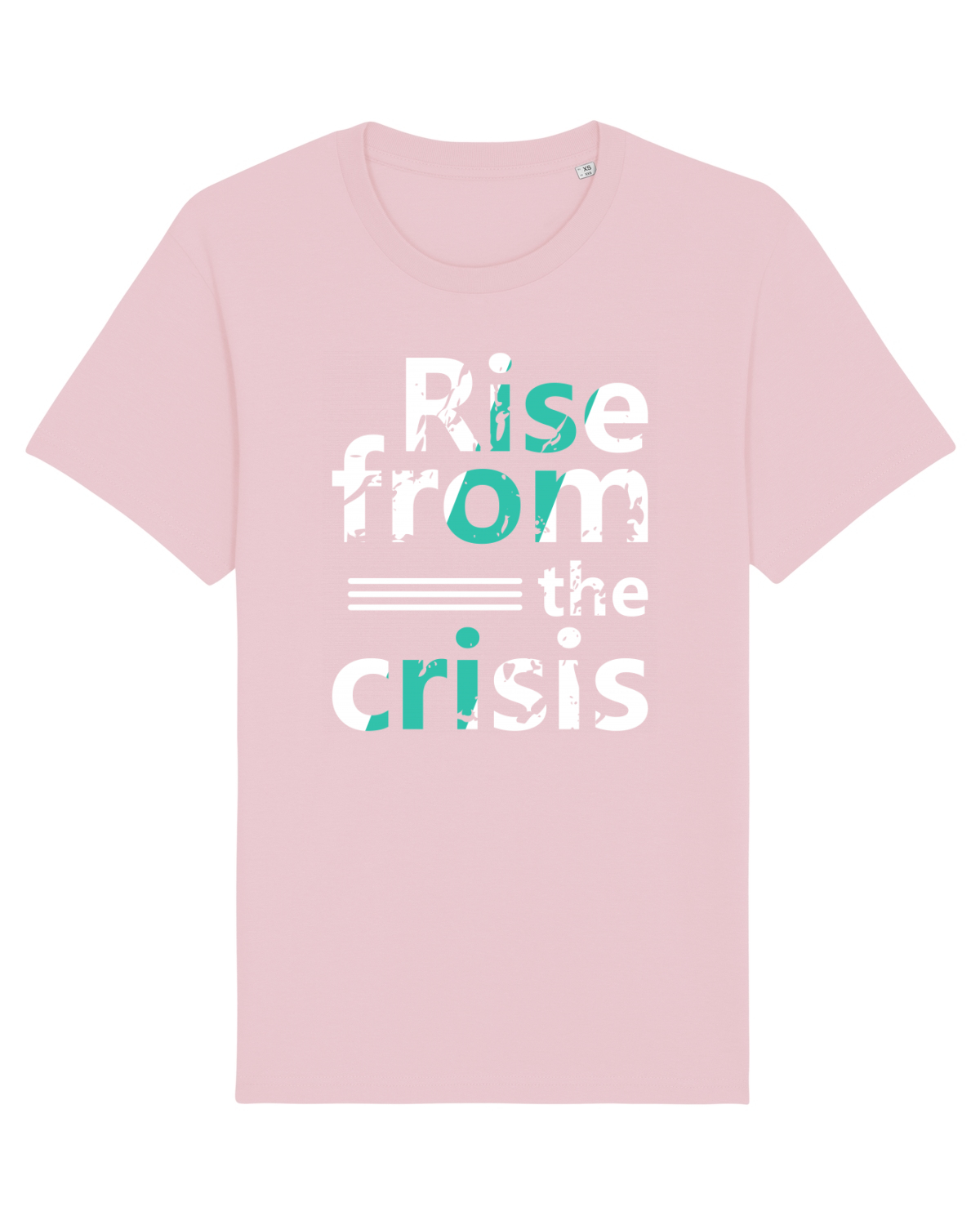 Tricou mânecă scurtă Unisex Rocker Cotton Pink