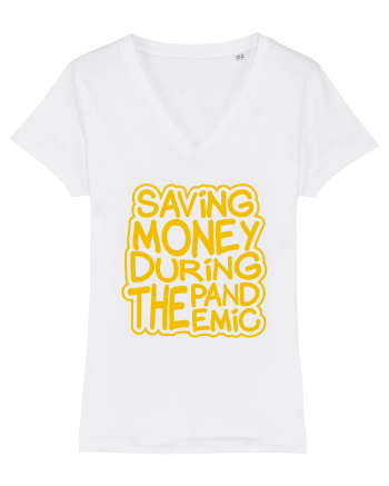 Saving Money During The Pandemic White