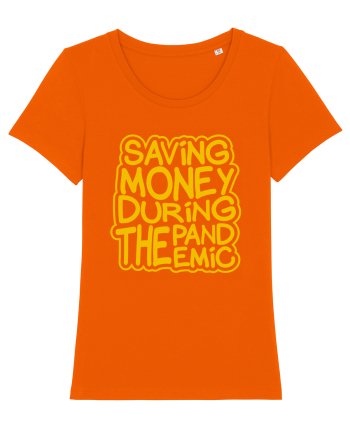 Saving Money During The Pandemic Bright Orange