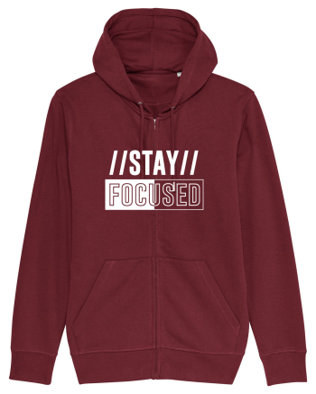 Stay Focused Burgundy