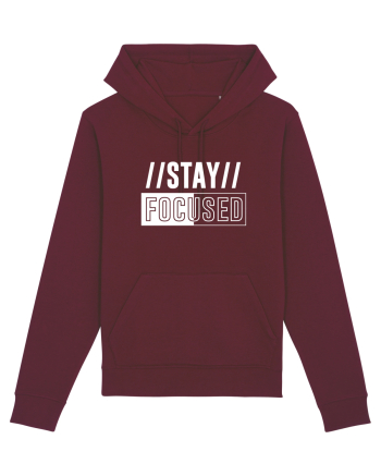 Stay Focused Burgundy