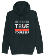 Stay True To Yourself Hanorac cu fermoar Unisex Connector