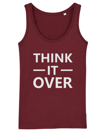 Think It Over Burgundy